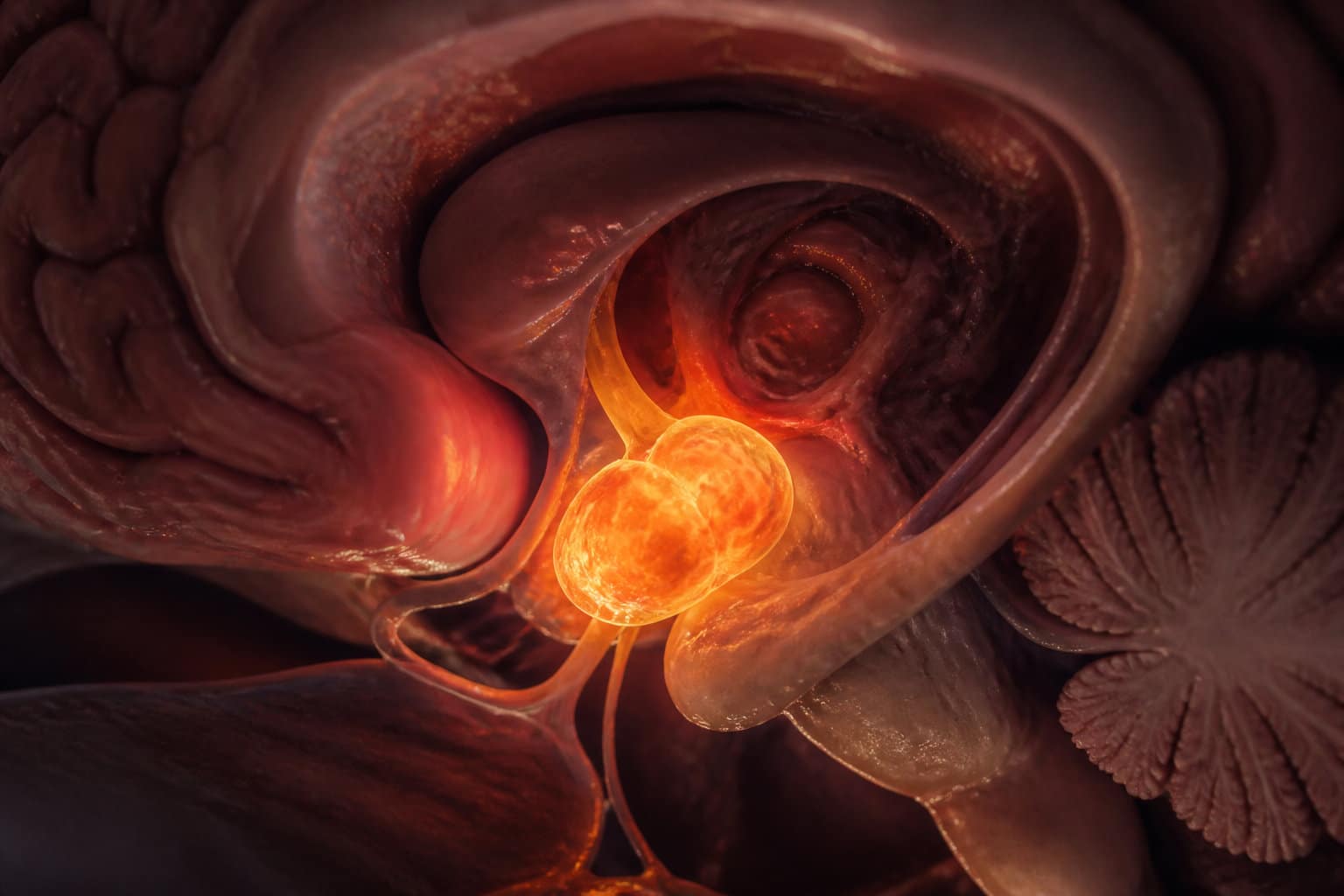 L'amygdale mise en évidence dans le cerveau