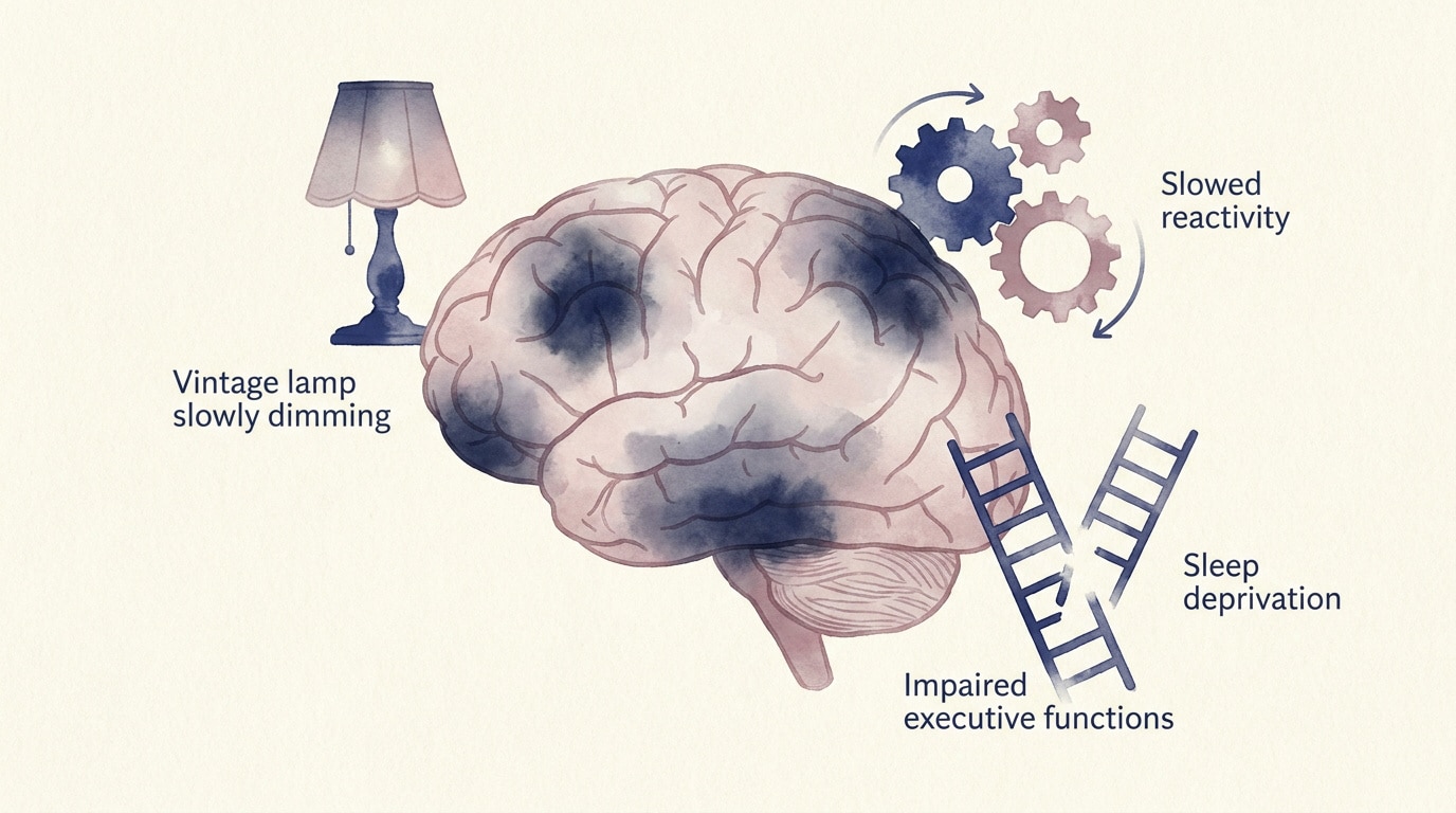 Impacts neurologiques du manque de sommeil sur le cerveau